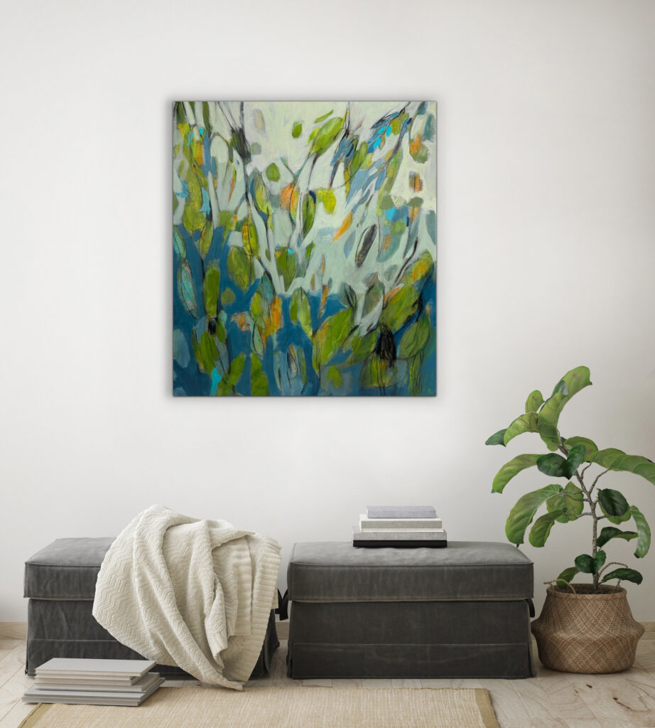 Listen As The Wind Blows by Jo-Anne Westerby at The Avenue Gallery, a contemporary fine art gallery in Victoria, BC, Canada.