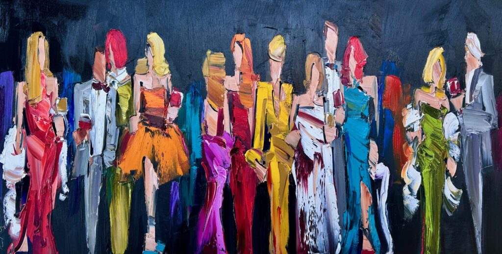 In Fact by Kimberly Kiel at The Avenue Gallery, a contemporary fine art gallery in Victoria, BC, Canada.