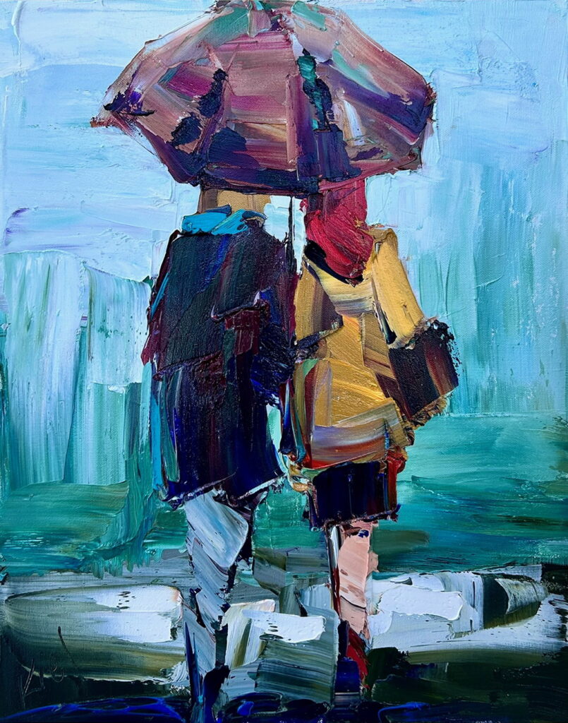 How To Get From East To West by Kimberly Kiel at The Avenue Gallery, a contemporary fine art gallery in Victoria, BC, Canada.