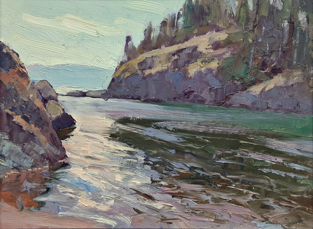 Noon at Pike Point by Andrii Yendakov at The Avenue Gallery, a contemporary fine art gallery in Victoria, BC, Canada.