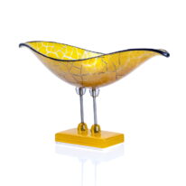 Yellow Gondolino by Bob Leatherbarrow at The Avenue Gallery, a contemporary fine art gallery in Victoria, BC, Canada.