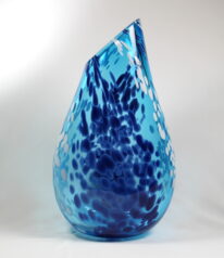 Blue Wave Vase by Guy Hollington at The Avenue Gallery, a contemporary fine art gallery in Victoria, BC, Canada.
