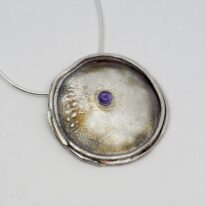 Amethyst Pendant by ARTYRA Studio at The Avenue Gallery, a contemporary fine art gallery in Victoria, BC, Canada.