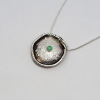 Green Onyx Pendant by ARTYRA Studio at The Avenue Gallery, a contemporary fine art gallery in Victoria, BC, Canada.