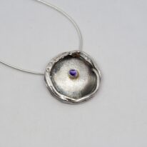 Amethyst Pendant by ARTYRA Studio at The Avenue Gallery, a contemporary fine art gallery in Victoria, BC, Canada.