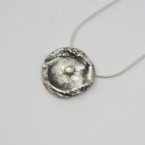 Chalcedony Pendant by ARTYRA Studio at The Avenue Gallery, a contemporary fine art gallery in Victoria, BC, Canada.