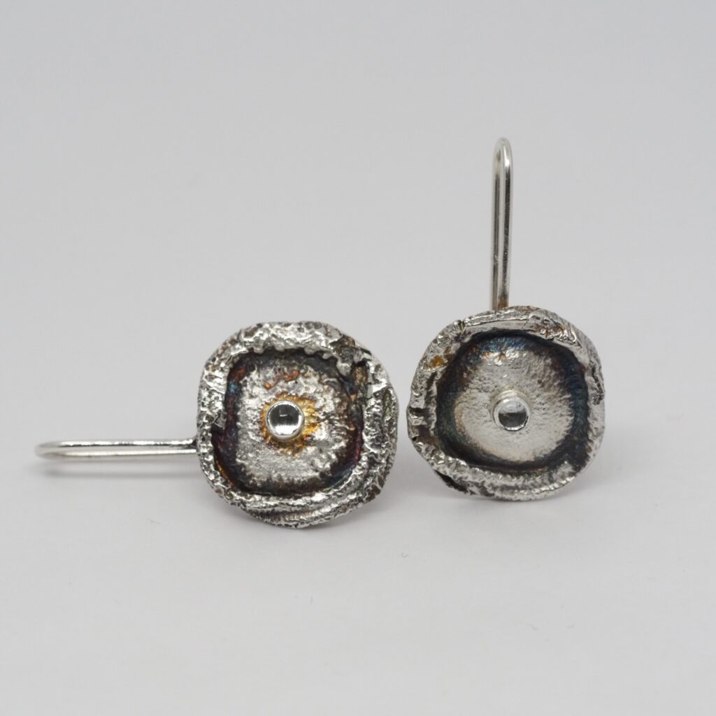 Aquamarine Earrings by ARTYRA Studio at The Avenue Gallery, a contemporary fine art gallery in Victoria, BC, Canada.
