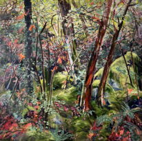 Soft Landing by Stephanie Taylor at The Avenue Gallery, a contemporary fine art gallery in Victoria, BC, Canada.