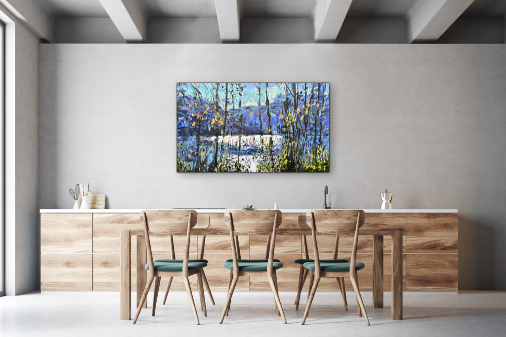 Fractured Light I by Stephanie Taylor at The Avenue Gallery, a contemporary fine art gallery in Victoria, BC, Canada.