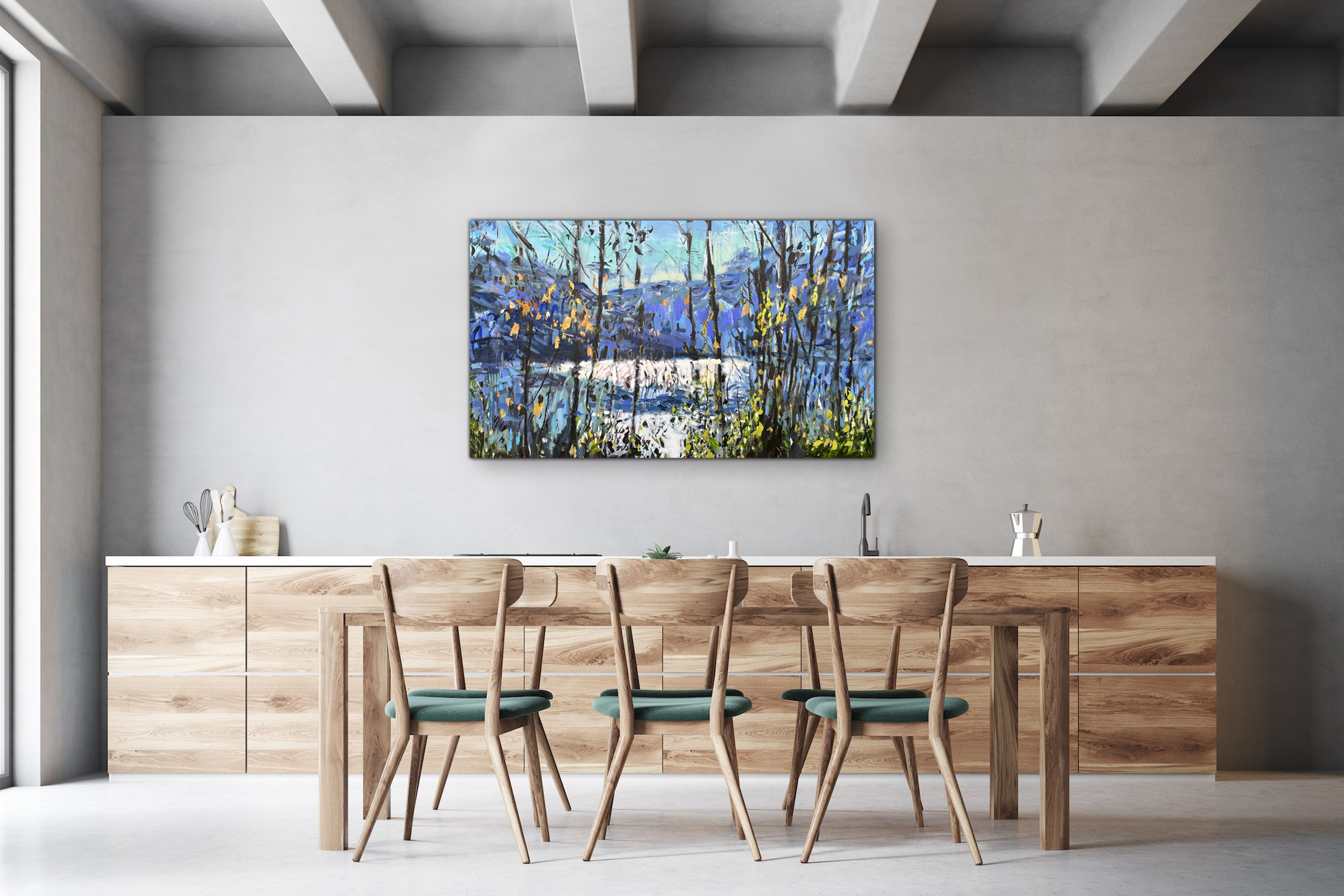 Fractured Light I by Stephanie Taylor at The Avenue Gallery, a contemporary fine art gallery in Victoria, BC, Canada.