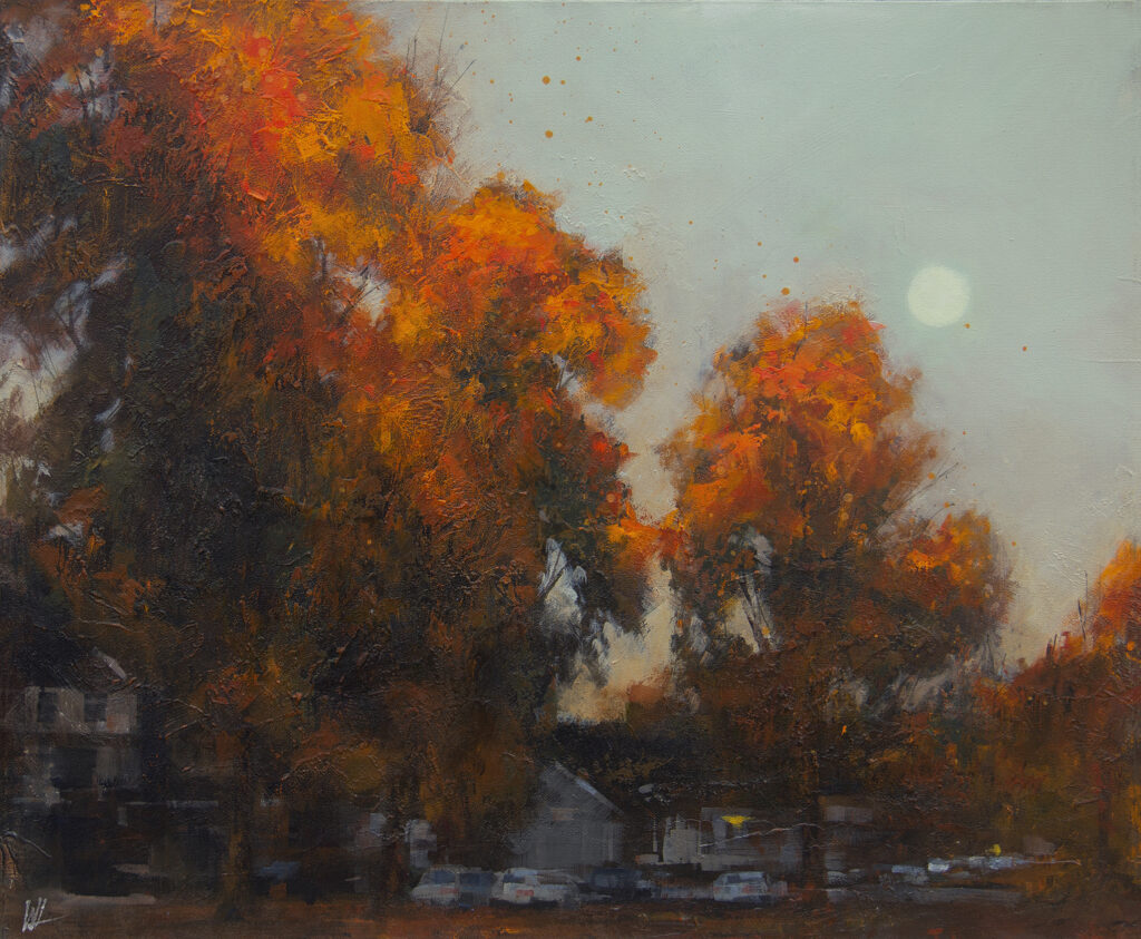 Warm Glimpse by William Liao at The Avenue Gallery, a contemporary fine art gallery in Victoria, BC, Canada.