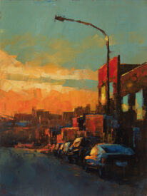Twilight Silhouettes by William Liao at The Avenue Gallery, a contemporary fine art gallery in Victoria, BC, Canada.