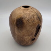 Maple Burl Vase by Robert Wilman at The Avenue Gallery, a contemporary fine art gallery in Victoria, BC, Canada.