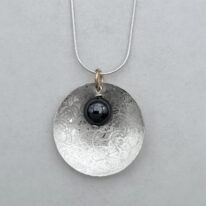 Balanced Double Wave Necklace by Chi's Creations at The Avenue Gallery, a contemporary fine art gallery in Victoria, BC, Canada.