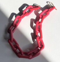 Red Chain Necklace by Minori Takagi at The Avenue Gallery, a contemporary fine art gallery in Victoria, BC, Canada.