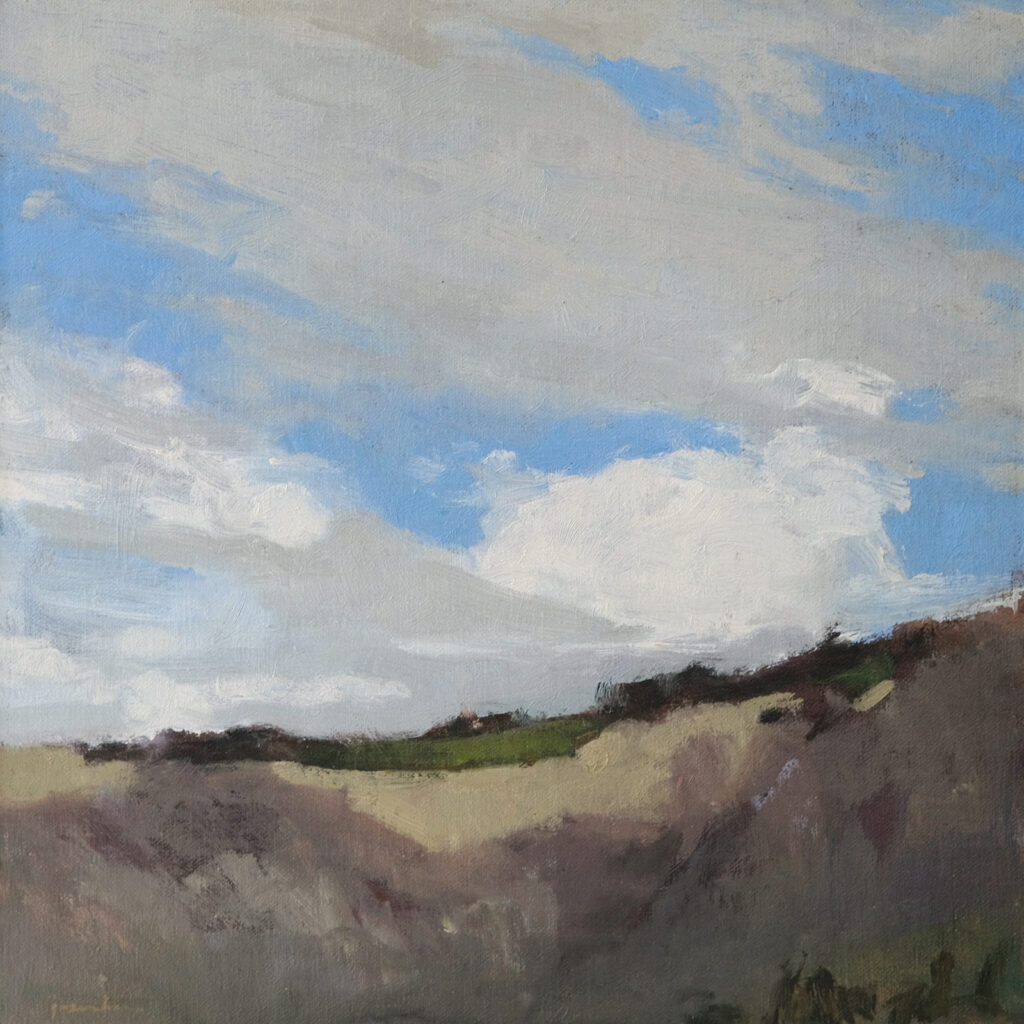 Clouds Over The Coulee by Maria Josenhans at The Avenue Gallery, a contemporary fine art gallery in Victoria, BC, Canada.