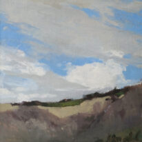 Clouds Over The Coulee by Maria Josenhans at The Avenue Gallery, a contemporary fine art gallery in Victoria, BC, Canada.