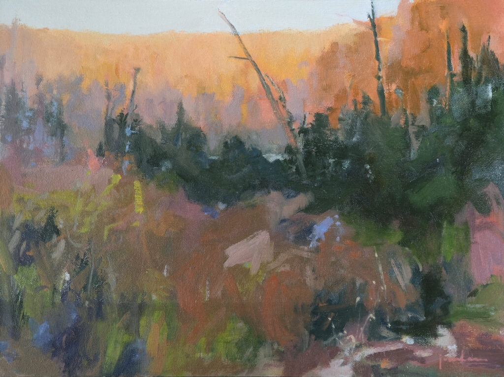 Found Lake by Maria Josenhans at The Avenue Gallery, a contemporary fine art gallery in Victoria, BC, Canada.