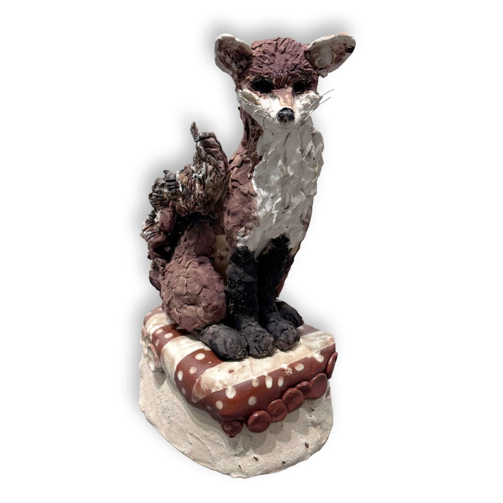 Sitting Pretty by Carolyn Houg at The Avenue Gallery, a contemporary fine art gallery in Victoria, BC, Canada.