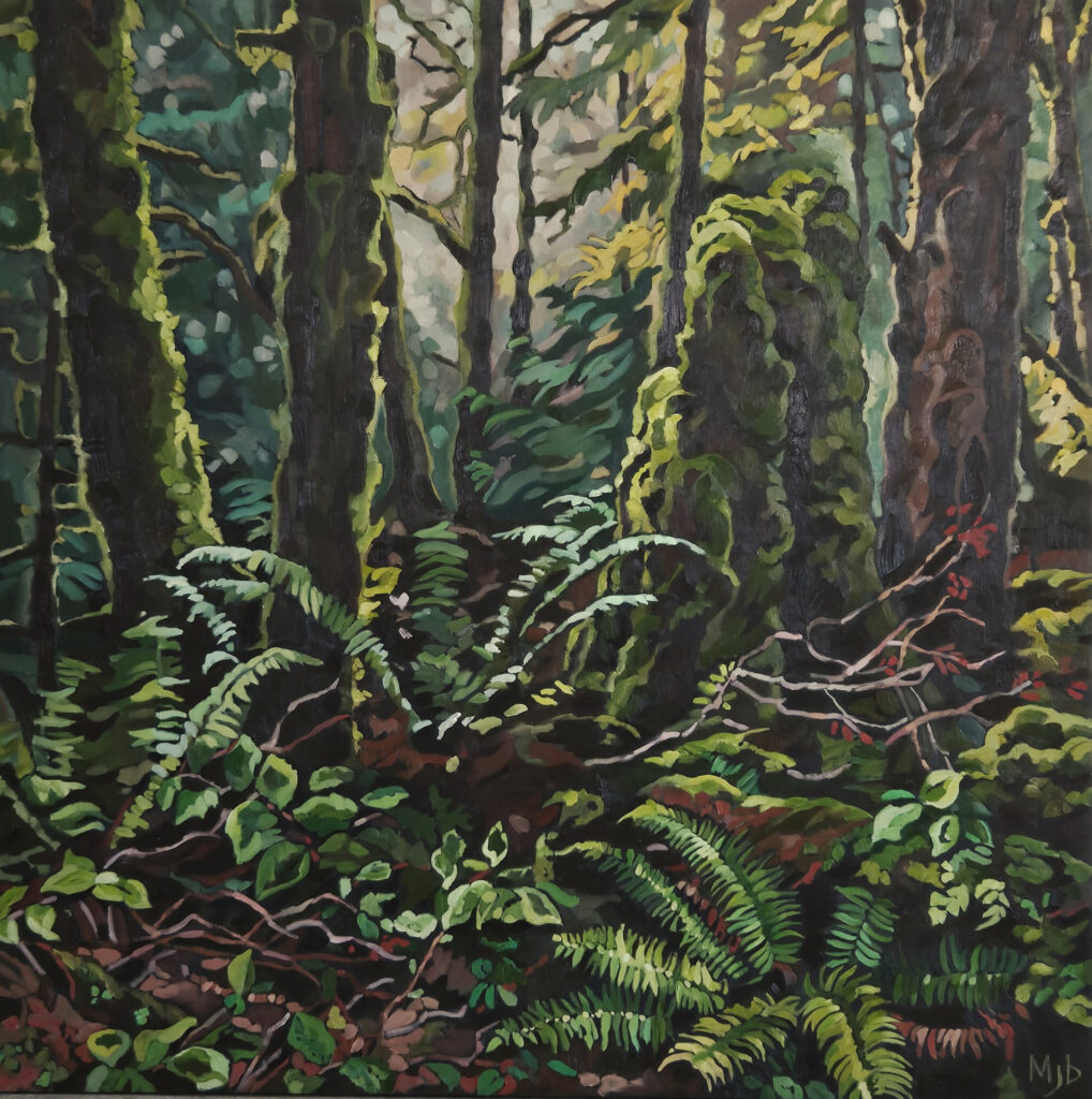 Deep Forest by Mary-Jean Butler at The Avenue Gallery, a contemporary fine art gallery in Victoria, BC, Canada.