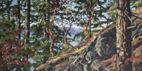 Golden Bluff by Mary-Jean Butler at The Avenue Gallery, a contemporary fine art gallery in Victoria, BC, Canada.