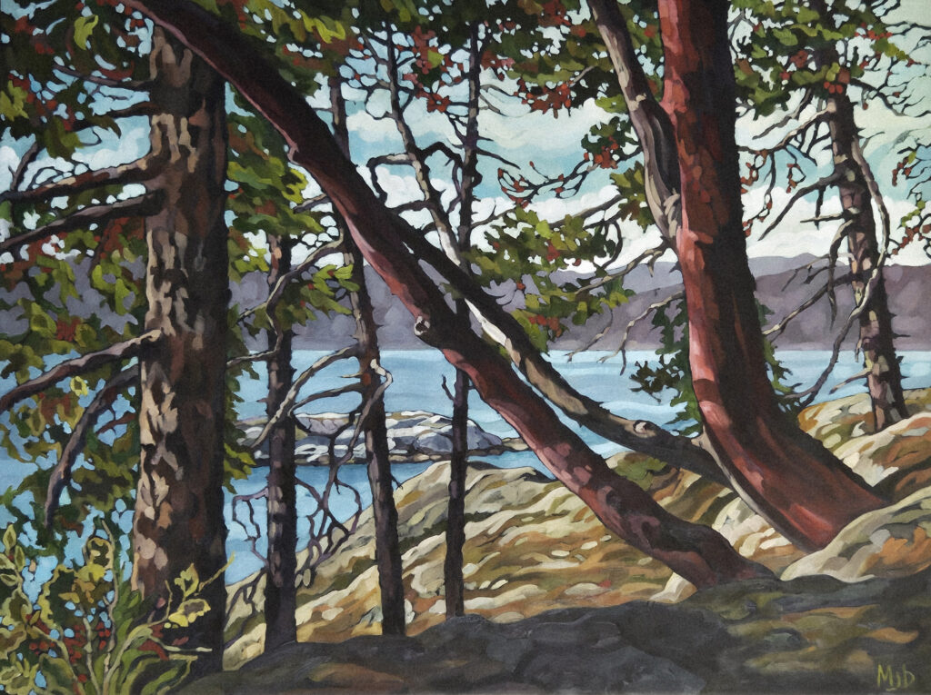 Island Light by Mary-Jean Butler at The Avenue Gallery, a contemporary fine art gallery in Victoria, BC, Canada.