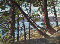 Island Light by Mary-Jean Butler at The Avenue Gallery, a contemporary fine art gallery in Victoria, BC, Canada.