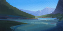 Canyon's Echo by Michael King at The Avenue Gallery, a contemporary fine art gallery in Victoria, BC, Canada.