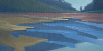 Across the Wetlands by Michael King at The Avenue Gallery, a contemporary fine art gallery in Victoria, BC, Canada.