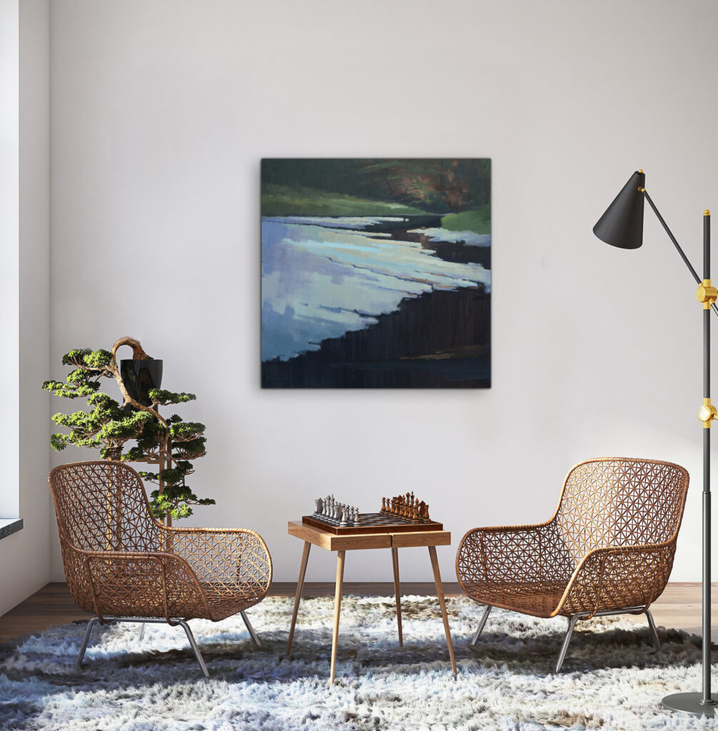 Forest's Echo by Michael King at The Avenue Gallery, a contemporary fine art gallery in Victoria, BC, Canada.