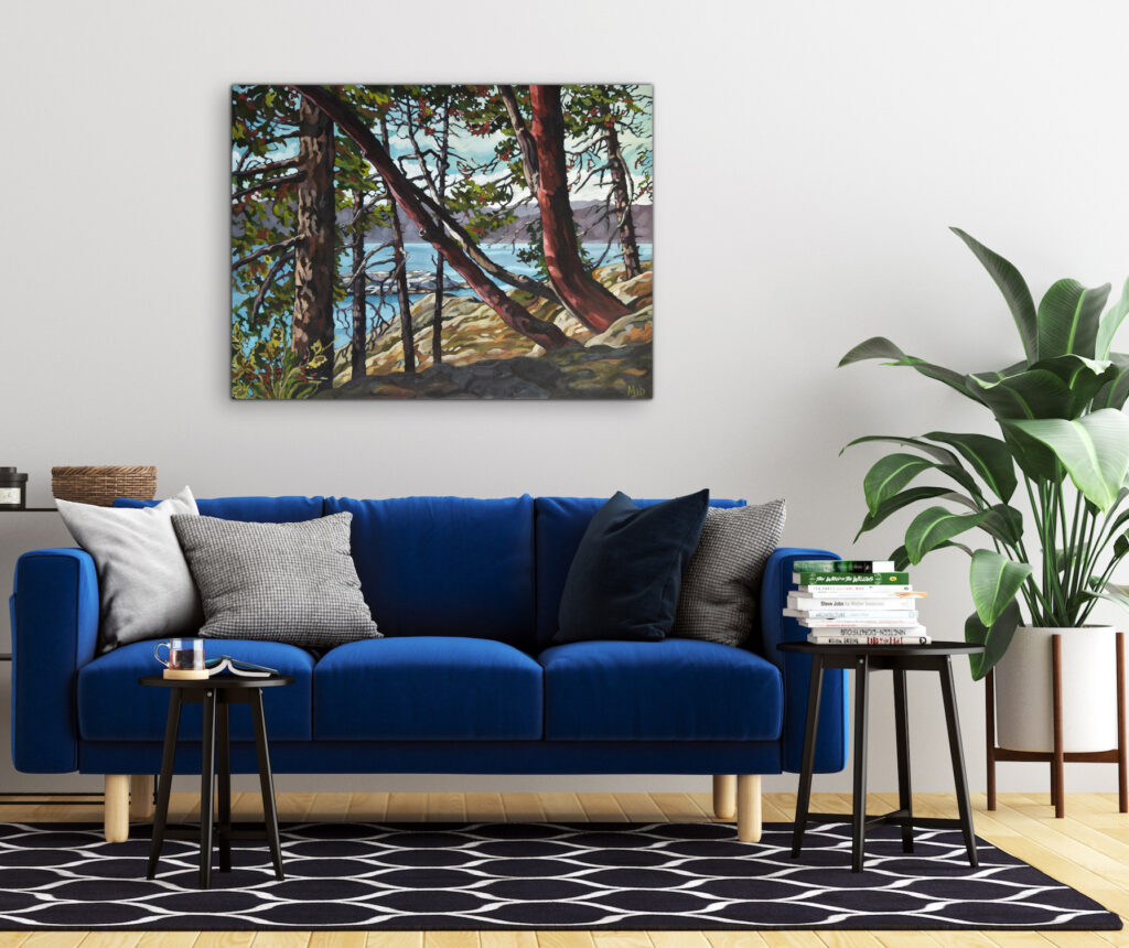 Island Light by Mary-Jean Butler at The Avenue Gallery, a contemporary fine art gallery in Victoria, BC, Canada.