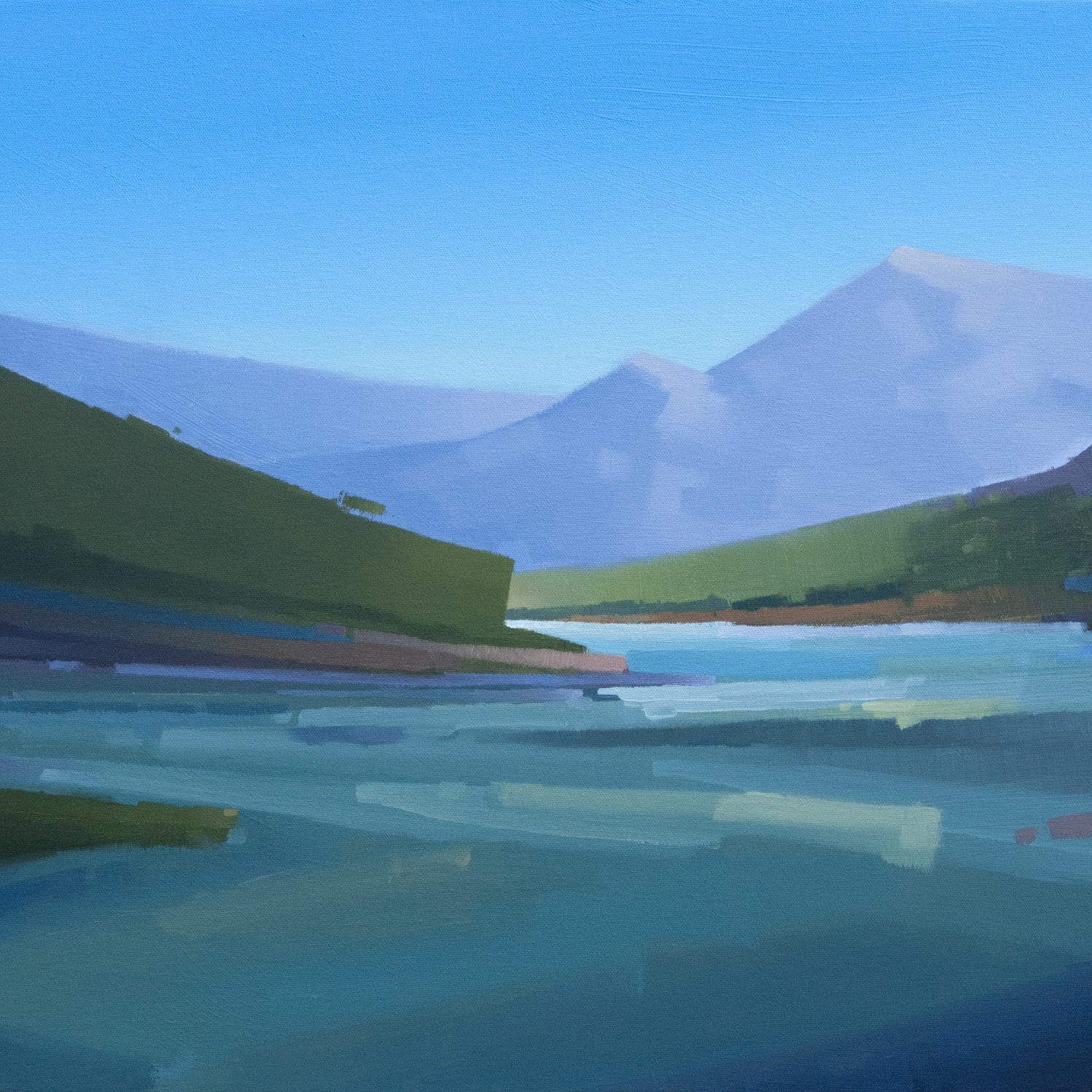 Canyon's Echo by Michael King at The Avenue Gallery, a contemporary fine art gallery in Victoria, BC, Canada.