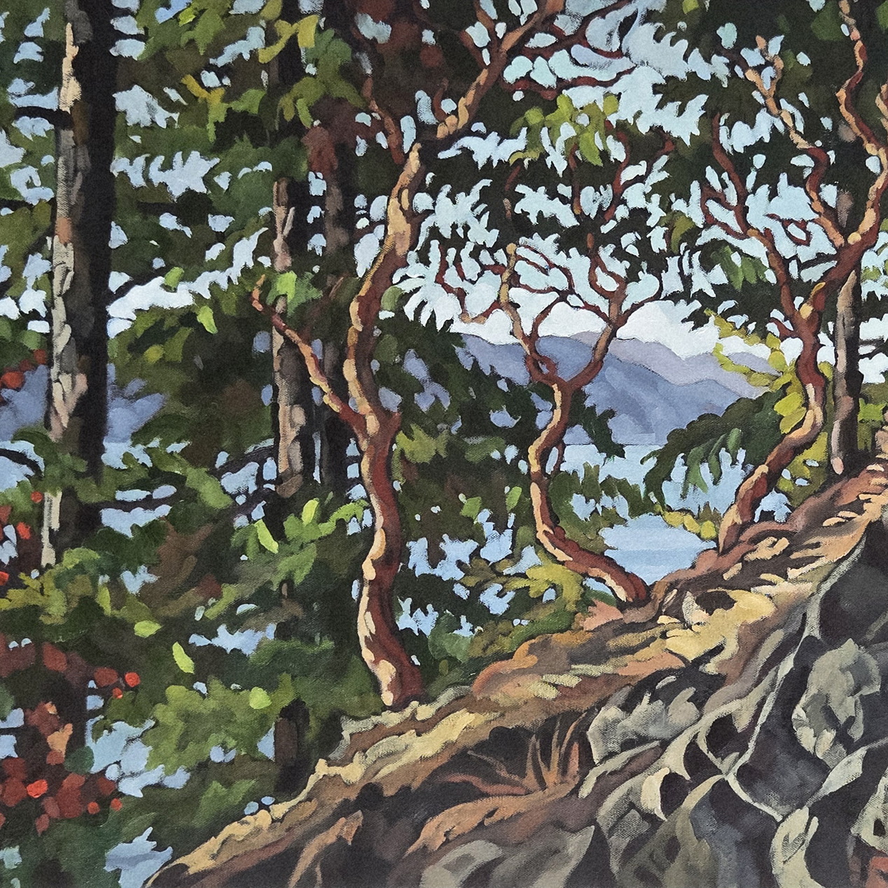 Canyon's Echo by Michael King at The Avenue Gallery, a contemporary fine art gallery in Victoria, BC, Canada.