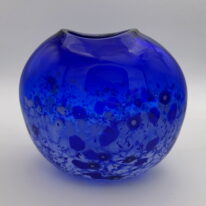 Tulip Vase (Cobalt) by Lisa Samphire at The Avenue Gallery, a contemporary fine art gallery in Victoria, BC, Canada.