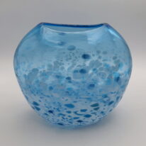 Tulip Vase (Teal) by Lisa Samphire at The Avenue Gallery, a contemporary fine art gallery in Victoria, BC, Canada.