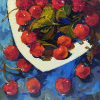 Cherry by Eunmi Conacher at The Avenue Gallery, a contemporary fine art gallery in Victoria, BC, Canada.