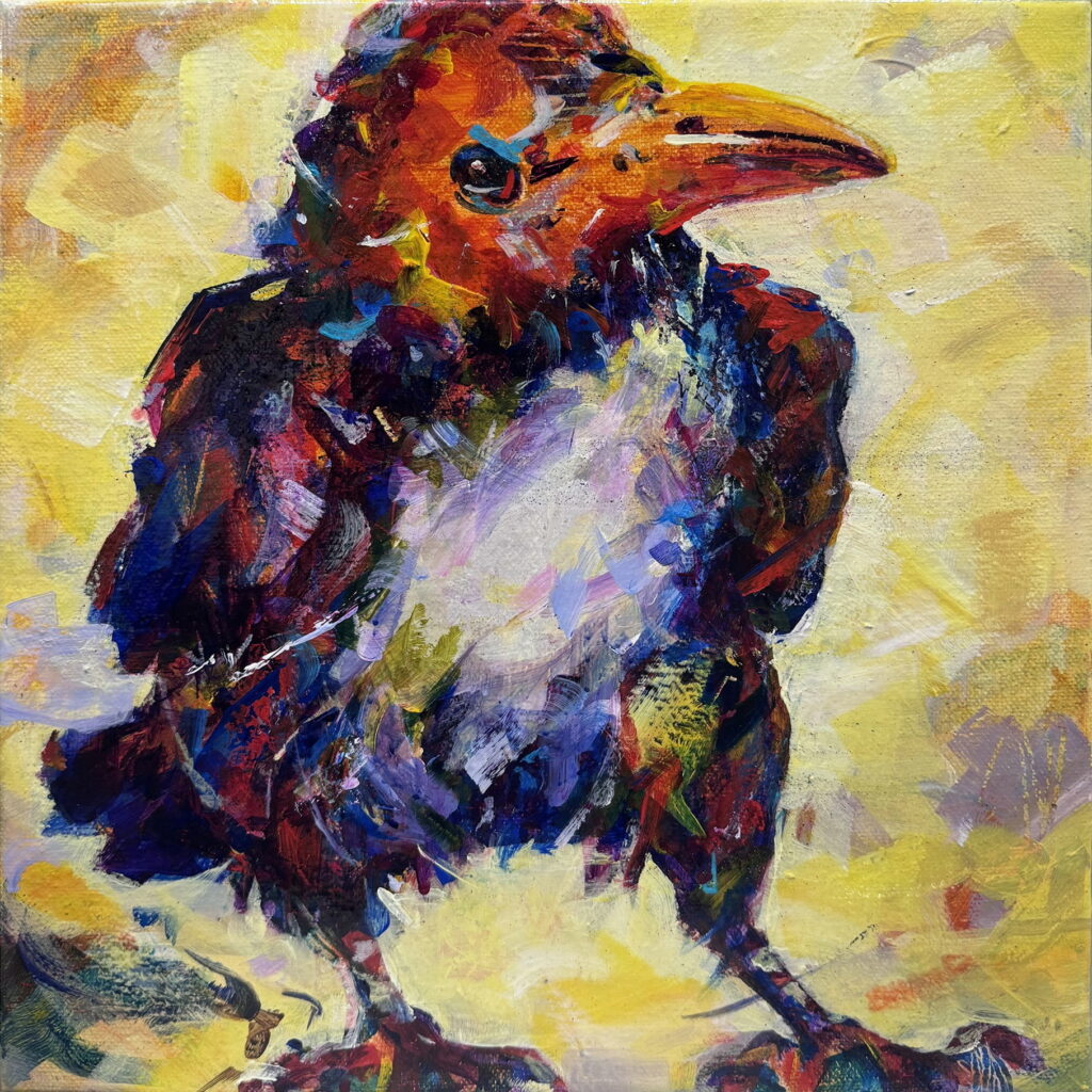 You Talking To Me II by Eunmi Conacher at The Avenue Gallery, a contemporary fine art gallery in Victoria, BC, Canada.