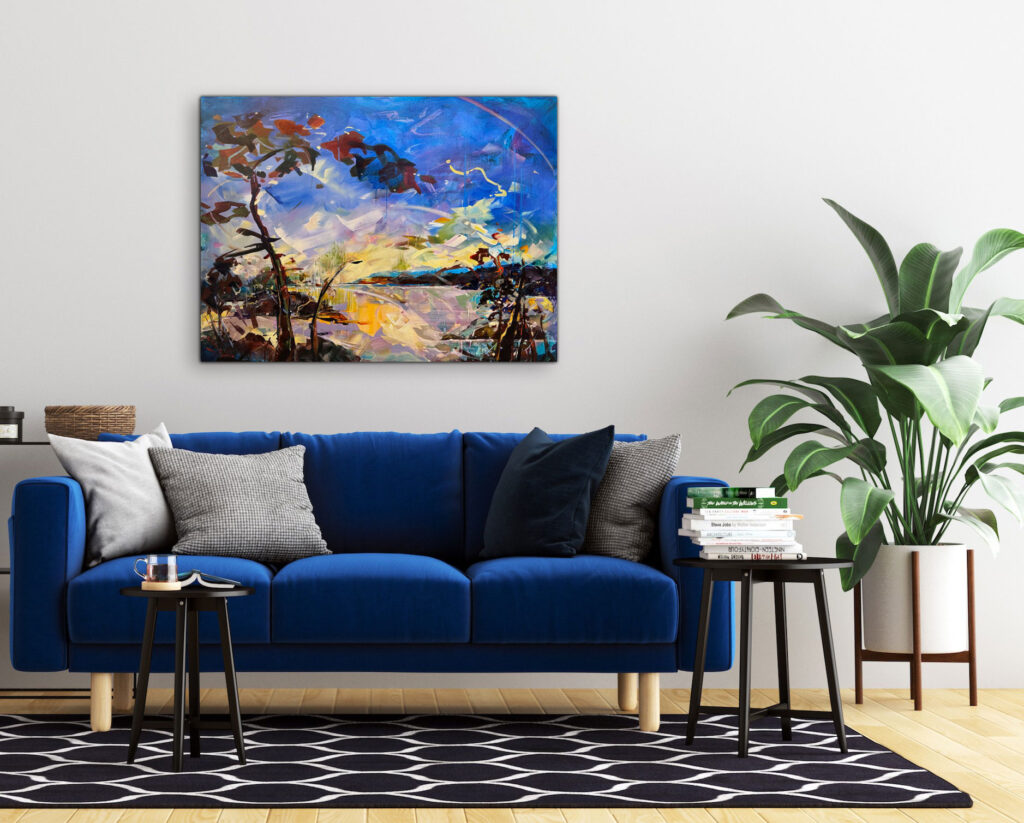 Live Like the Wind by Eunmi Conacher at The Avenue Gallery, a contemporary fine art gallery in Victoria, BC, Canada.