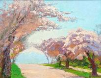 Cherry Blossom Time by Andrii Yendakov at The Avenue Gallery, a contemporary fine art gallery in Victoria, BC, Canada.