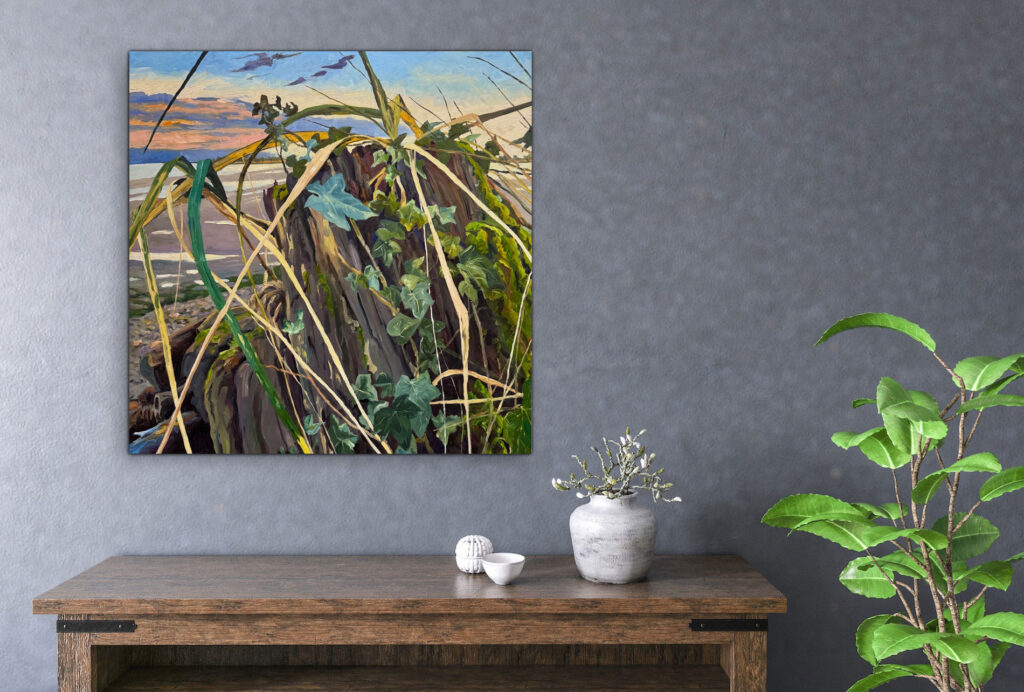 Parksville by Richard Motchman at The Avenue Gallery, a contemporary fine art gallery in Victoria, BC, Canada.
