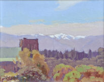 Mountain Horizon by Andrii Yendakov at The Avenue Gallery, a contemporary fine art gallery in Victoria, BC, Canada.