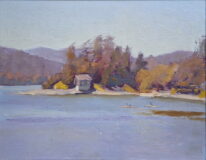 View Royal Shore by Andrii Yendakov at The Avenue Gallery, a contemporary fine art gallery in Victoria, BC, Canada.