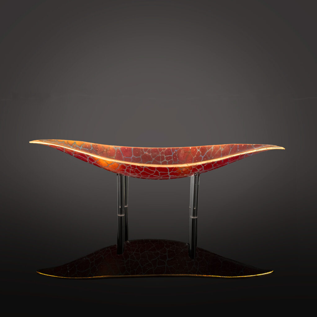 Garnet Gondolino by Bob Leatherbarrow at The Avenue Gallery, a contemporary fine art gallery in Victoria, BC, Canada.