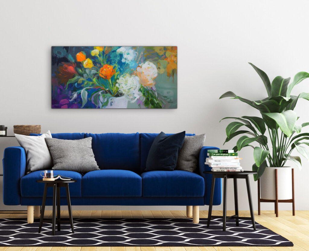 Blooming All Year by Becky Holuk at The Avenue Gallery, a contemporary fine art gallery in Victoria, BC, Canada.