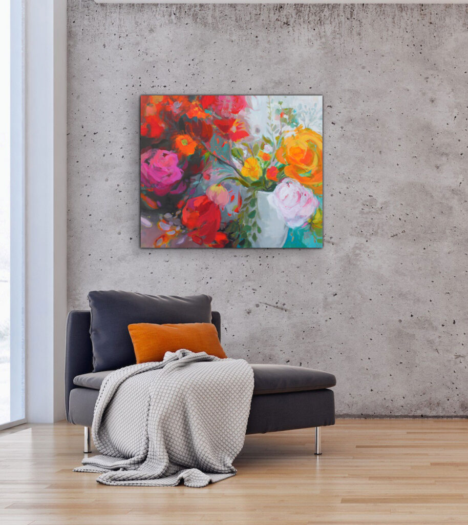 Contemplating the Day Ahead by Becky Holuk at The Avenue Gallery, a contemporary fine art gallery in Victoria, BC, Canada.