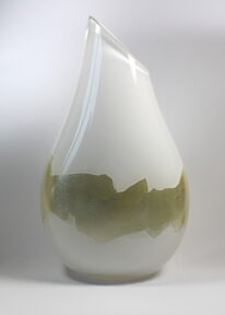White with Silver Vase by Guy Hollington at The Avenue Gallery, a contemporary fine art gallery in Victoria, BC, Canada.