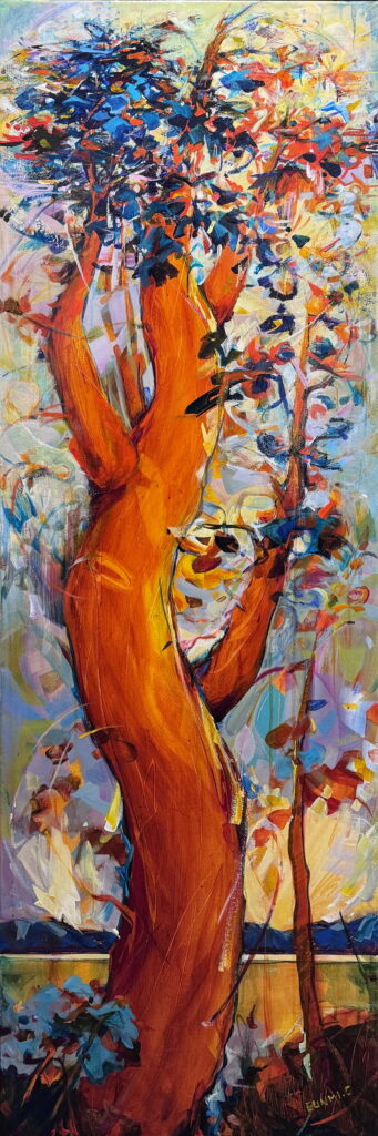 Skyward by Eunmi Conacher at The Avenue Gallery, a contemporary fine art gallery in Victoria, BC, Canada.