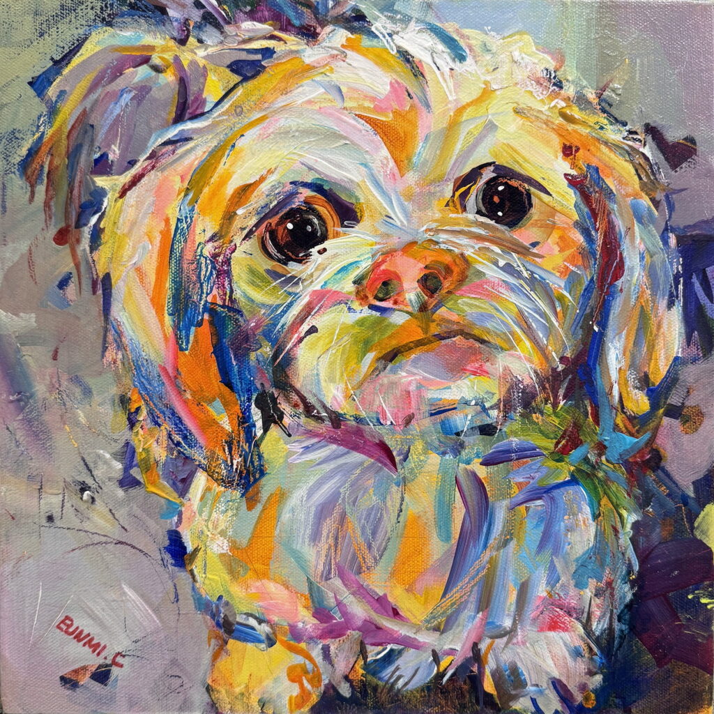 Waiting by Eunmi Conacher at The Avenue Gallery, a contemporary fine art gallery in Victoria, BC, Canada.