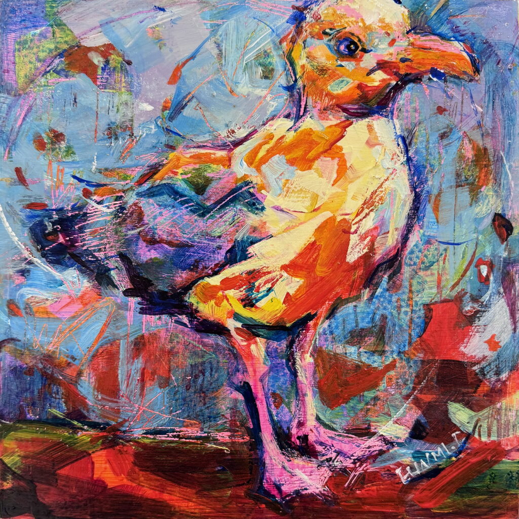 My Beach by Eunmi Conacher at The Avenue Gallery, a contemporary fine art gallery in Victoria, BC, Canada.