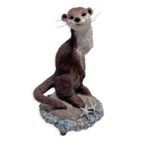 You Otter See This by Carolyn Houg at The Avenue Gallery, a contemporary fine art gallery in Victoria, BC, Canada.
